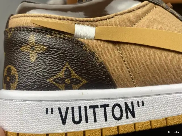 Cheap TBK OW Jordan AJ1 Off-Louis 1 LOW x Air 0623